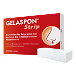 GELASPON Strip 1x1x4 cm Gelatineschwamm