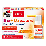 DOPPELHERZ B12+D3 Duo Aktiv Trinkampullen