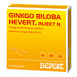 GINKGO BILOBA HEVERT injekt N Ampullen