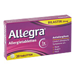 ALLEGRA Allergietabletten 20 mg Tabletten