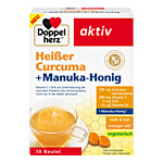 DOPPELHERZ heißer Curcuma+Manuka-Honig Granulat