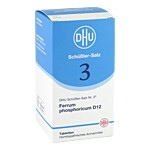 BIOCHEMIE DHU 3 Ferrum phosphoricum D 12 Tabletten