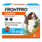 FRONTPRO 68 mg Kautabletten für Hunde >10-25 kg