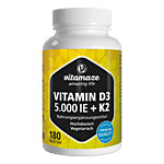 VITAMIN D3 K2 5000 I.E.-100 -m63g hochdosiert Tabl