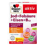 DOPPELHERZ Jod+Folsäure+Eisen+B12 Tabletten