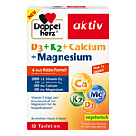 DOPPELHERZ D3+K2+Calcium+Magnesium Tabletten