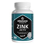 ZINK AKTIV 25 mg hochdosiert vegan Tabletten